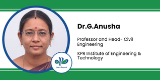 KPR Institute of Engineering & Technology, Professor and Head- Civil Engineering: Dr. G. Anusha Interview